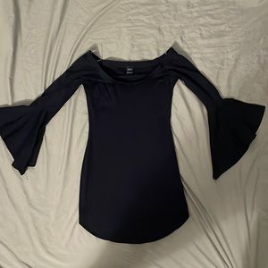 privy black casual dress